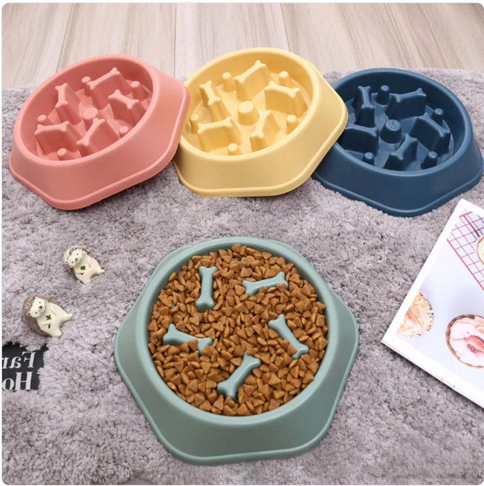 Frenchie Feast Bowl™ — Anti-Choke Slow Feeder for Fast Eaters