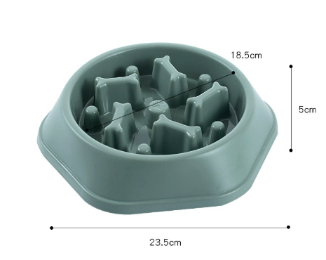 Frenchie Feast Bowl™ — Anti-Choke Slow Feeder for Fast Eaters
